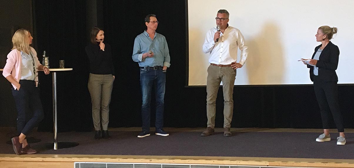 Henrik Person Harfner från Axeby Bostad har goda erfarenheter av att hålla i föreläsningar och workshops.